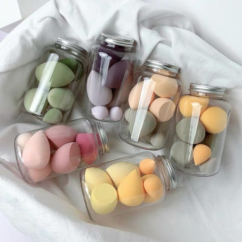 Makeup Sponge Set for Seamless Wet-or-Dry Blending