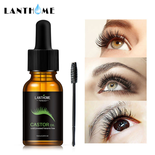 Castor Oil Eyelash Growth Oil for Fuller-Looking Lashes