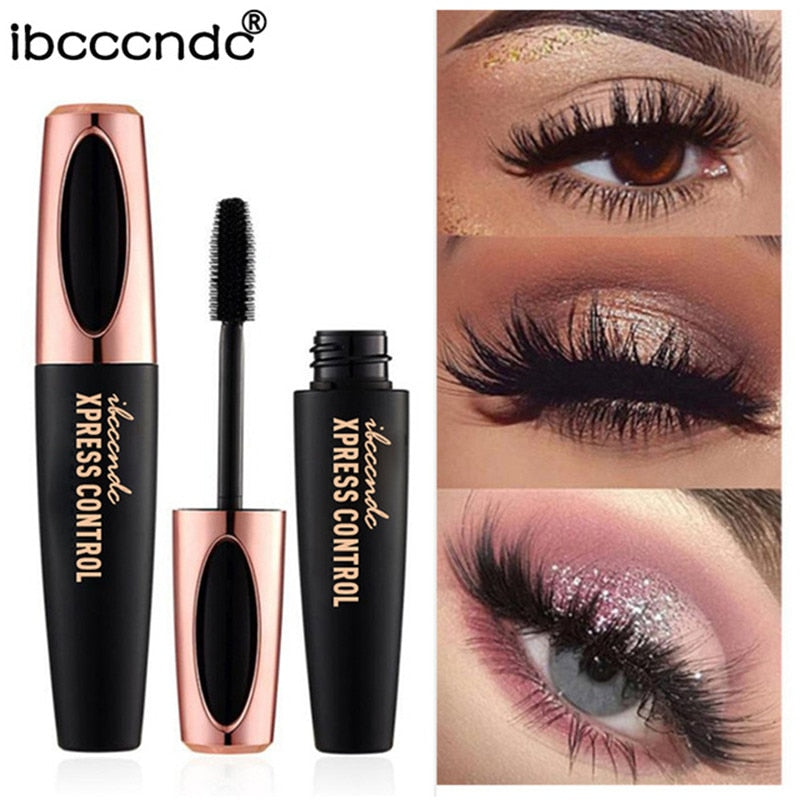 4D Silk Fiber Mascara for Waterproof, Longer Lashes
