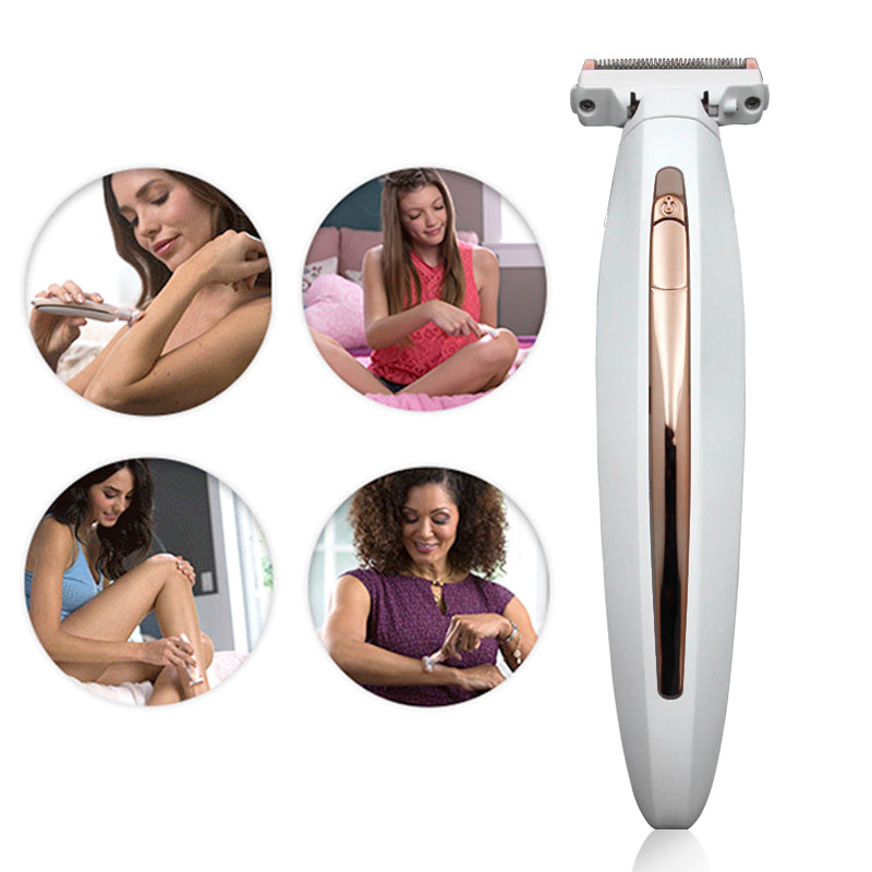 Electric Shaver for Women – Painless Bikini & Leg Hair Removal