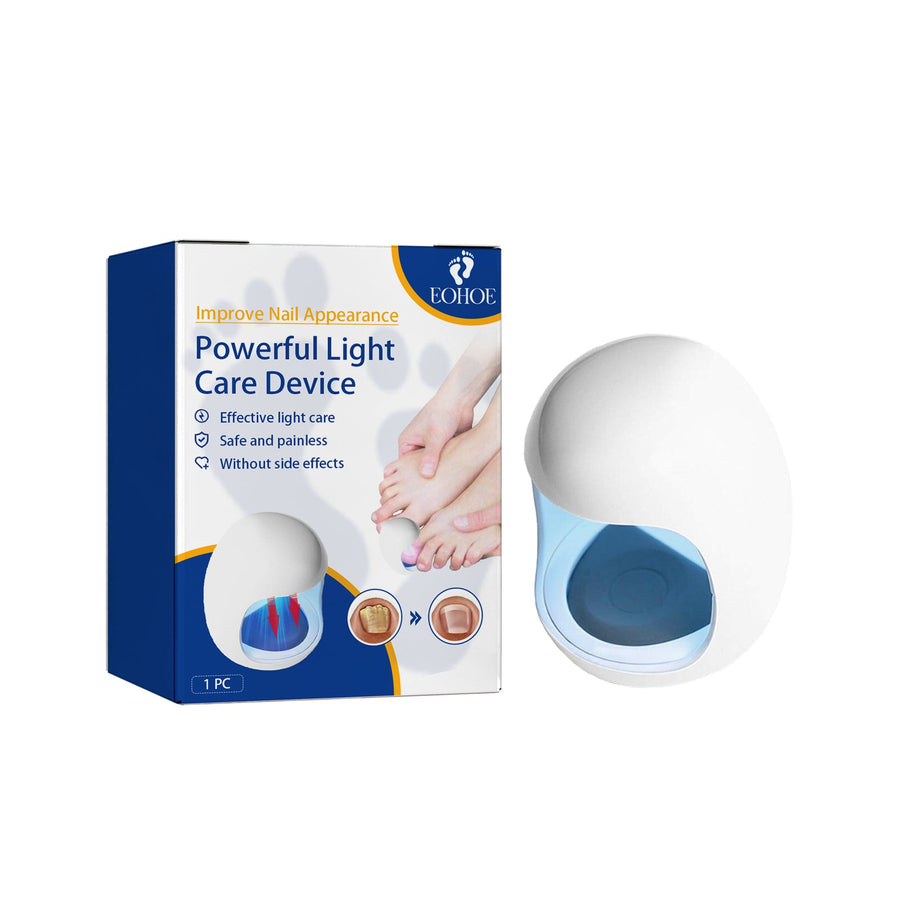 LED Nail Light Therapy Device — Clear Yellow Nails at Home