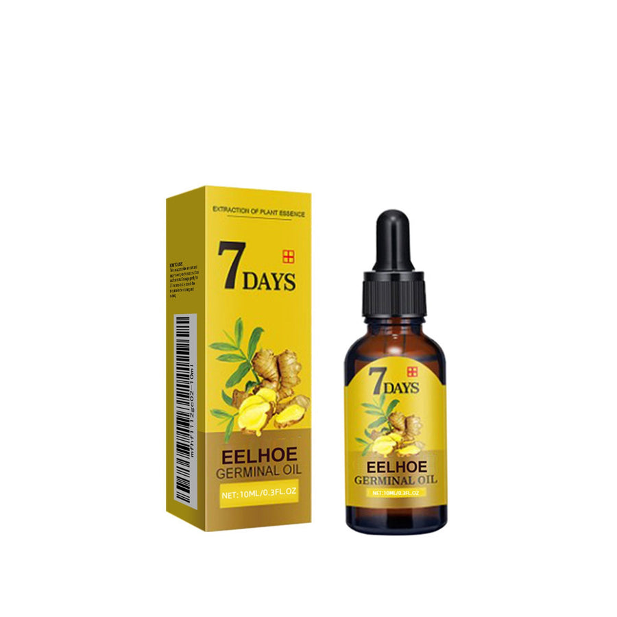 Ginger Hair Oil for Thin, Dry-Looking Hair & Shine