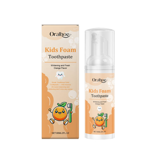 Children's Dental Mousse Toothpaste – Fun Foam Whitening &