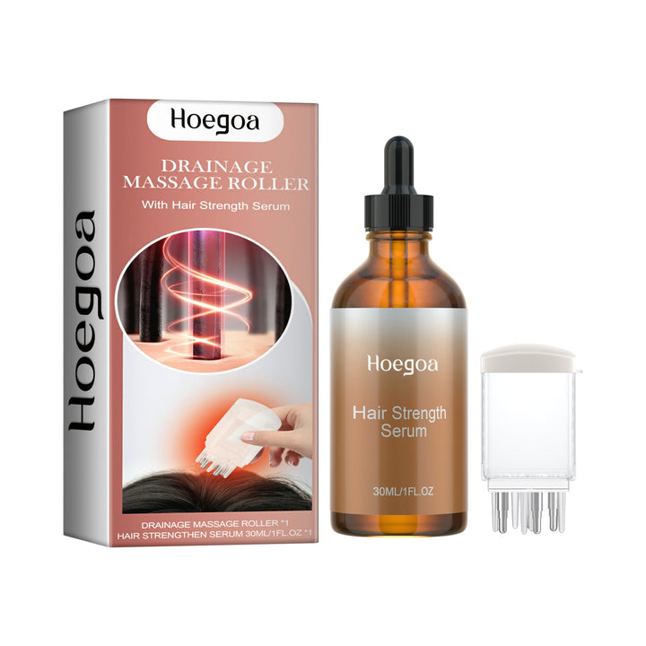 Hair Strength Serum With Scalp Massage Roller