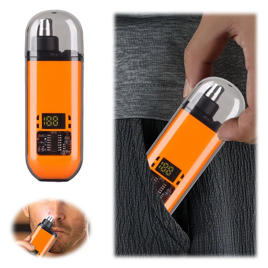 Electric Nose Hair Trimmer With USB Charging Display