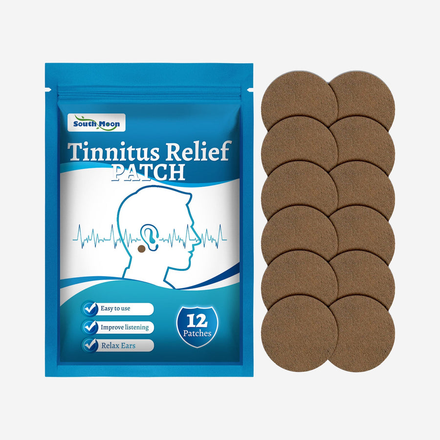 Tinnitus Relief Patches - Soothing Ear Comfort, Pack of 12