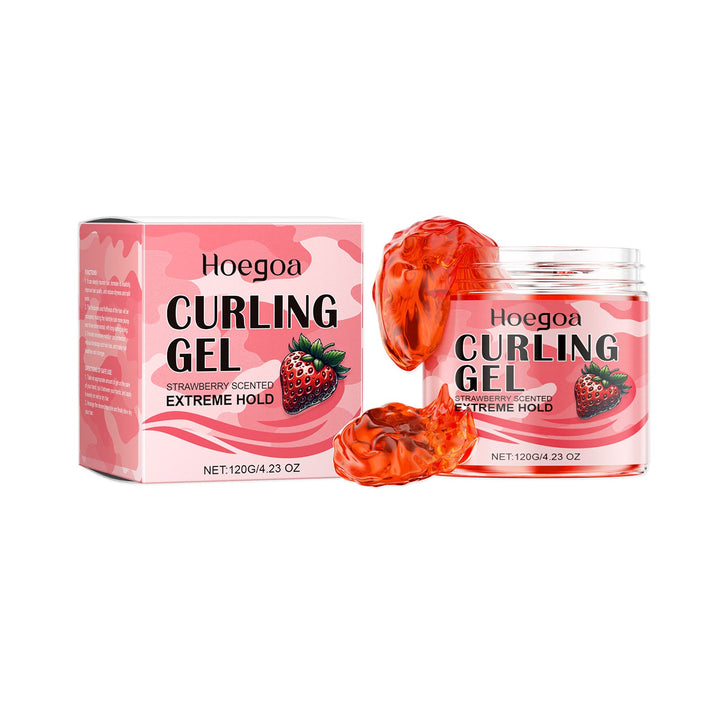 Strawberry Curl Styling Gel for Long-Lasting Volume