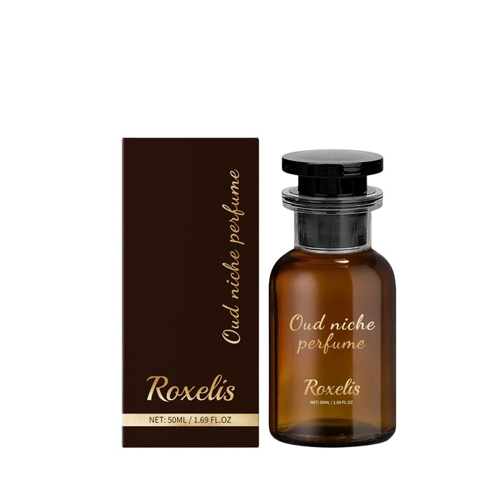Roxelis Oud Niche Perfume — Warm Agarwood Scent, All‑Day Charm