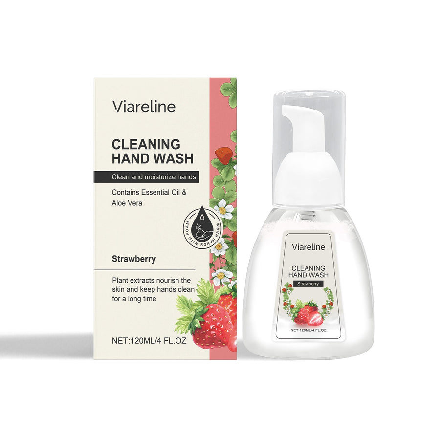 Foaming Hand Cleanser With Fresh Strawberry Scent