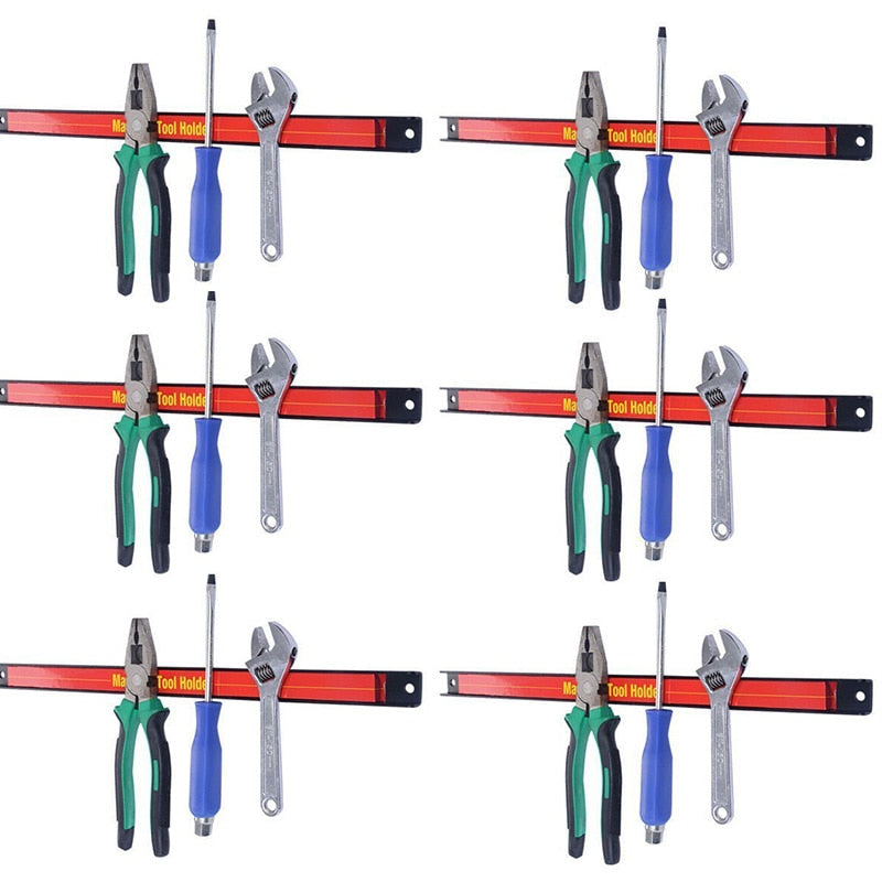 Magnetic Tool Holder Bars — Quick Workshop Organization