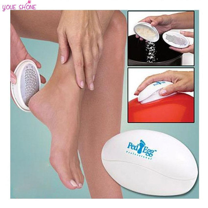 Ped Egg Professional Foot File — Salon-Smooth Feet at Home