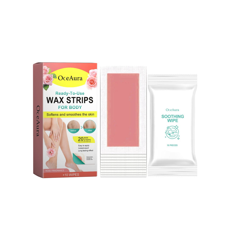 Body Wax Strips for Gentle At-Home Hair Removal
