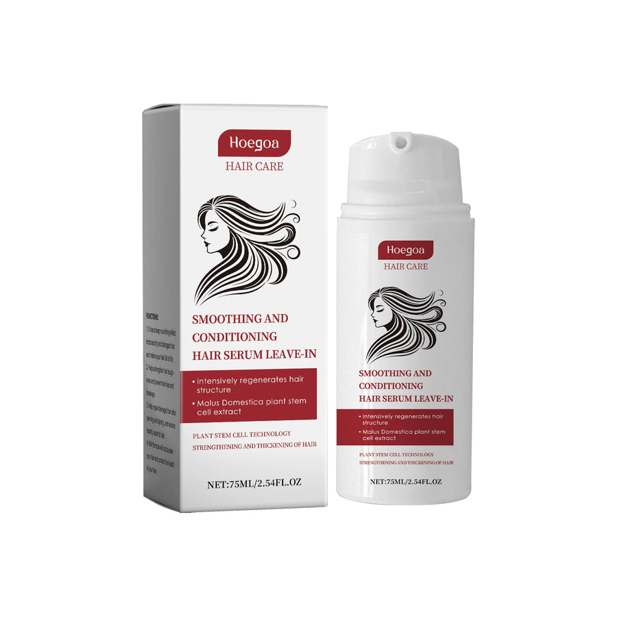 Leave-In Hair Serum for Smoother, Softer, Frizz-Free Hair