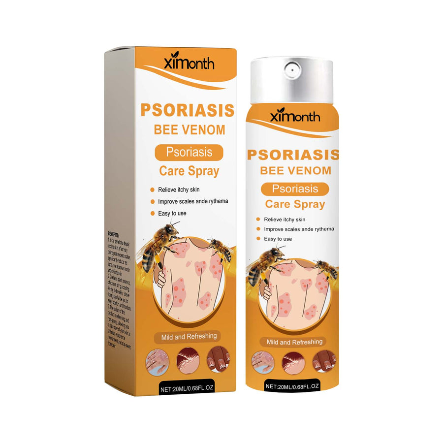 Bee Venom Psoriasis Spray for Itch and Redness Relief