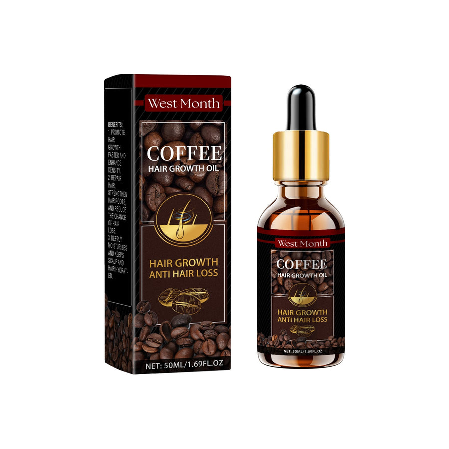 Coffee Hair Growth Oil for Dry Hair Repair & Shine