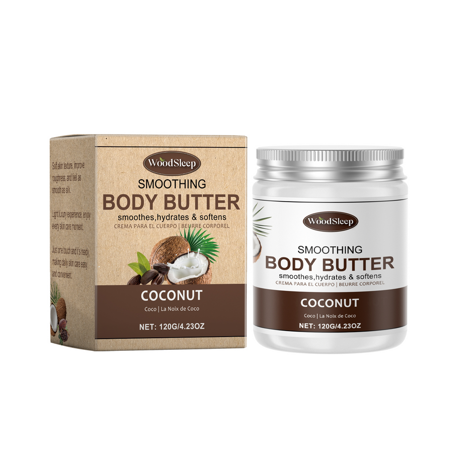 Coconut Body Butter for Deep Moisture and Soft Skin