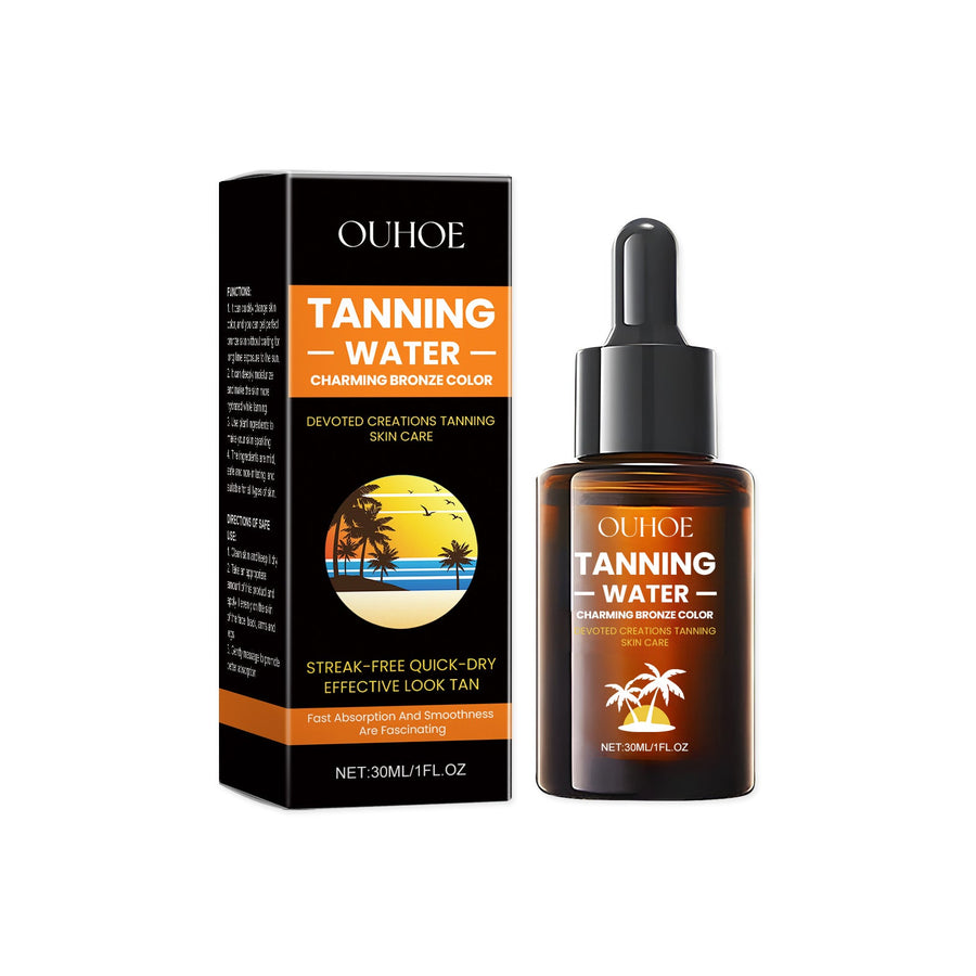 Self-Tanning Essence Drops for Streak-Free Natural Glow