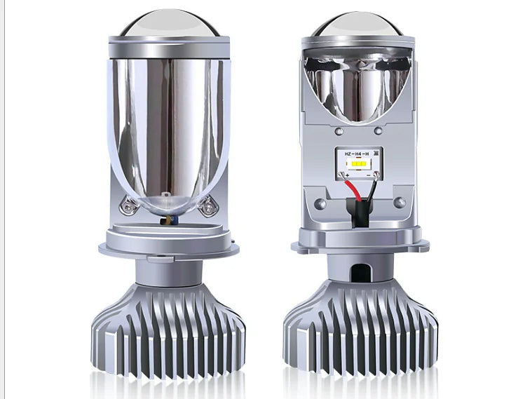 H4 LED Headlight Conversion Kit — 20000LM Mini Projector Lens