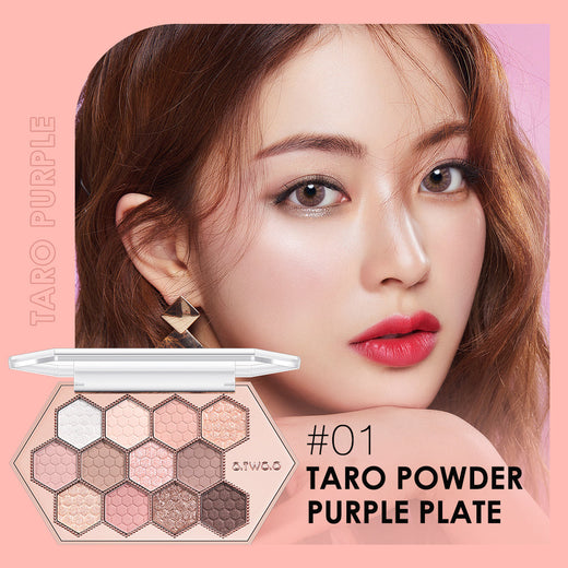 Honeycomb Eyeshadow Palette for Colorful Eye Looks