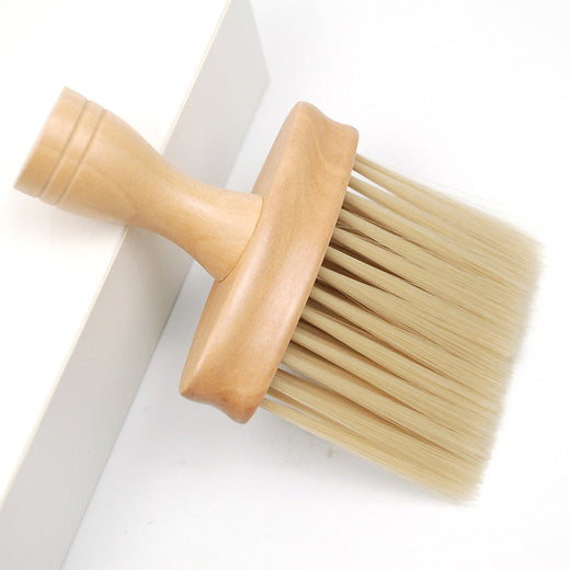 Hairdressing Neck Brush for Fast, Gentle Hair Cleanup