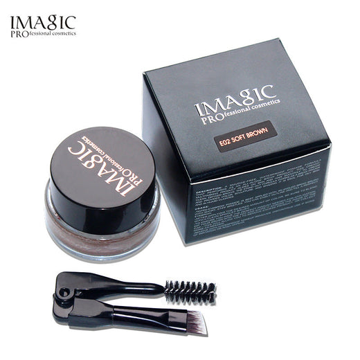 Waterproof Eyebrow Cream With Precise Brush Application