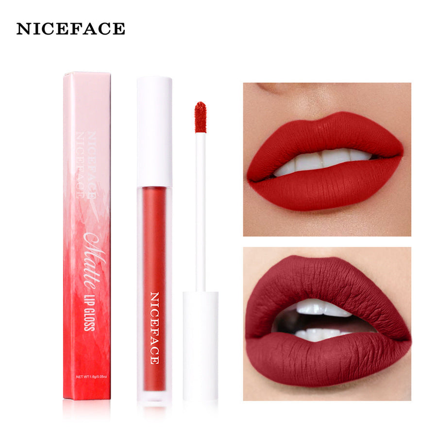 Velvet Matte Lip Gloss Set – 12 Pigmented Shades