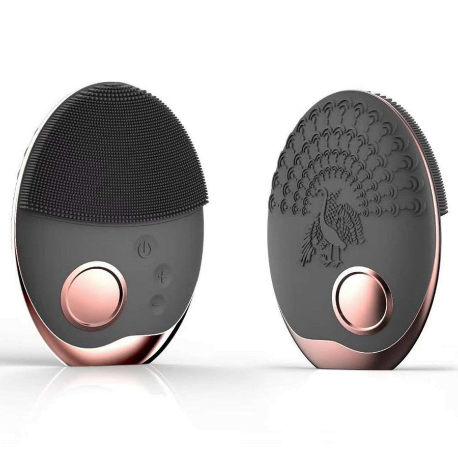 Silicone Facial Cleanser With Phototherapy Light