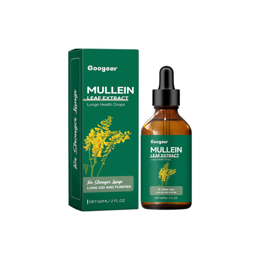Lung Health Drops with Mullein Leaf Extract — Stronger,