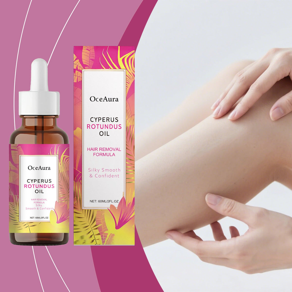 Cyperus Rotundus Hair Removal Oil – Smooth Skin, No Grease