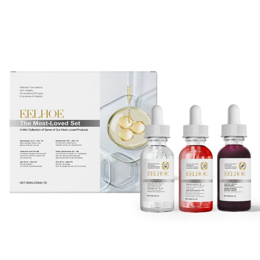 Acne Facial Serum Set for Brighter, Hydrated Skin