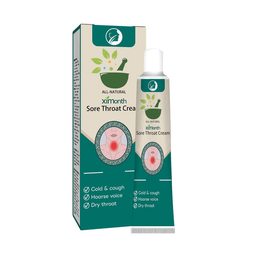 Sore Throat Cream - Natural Relief for Dry, Itchy Throat