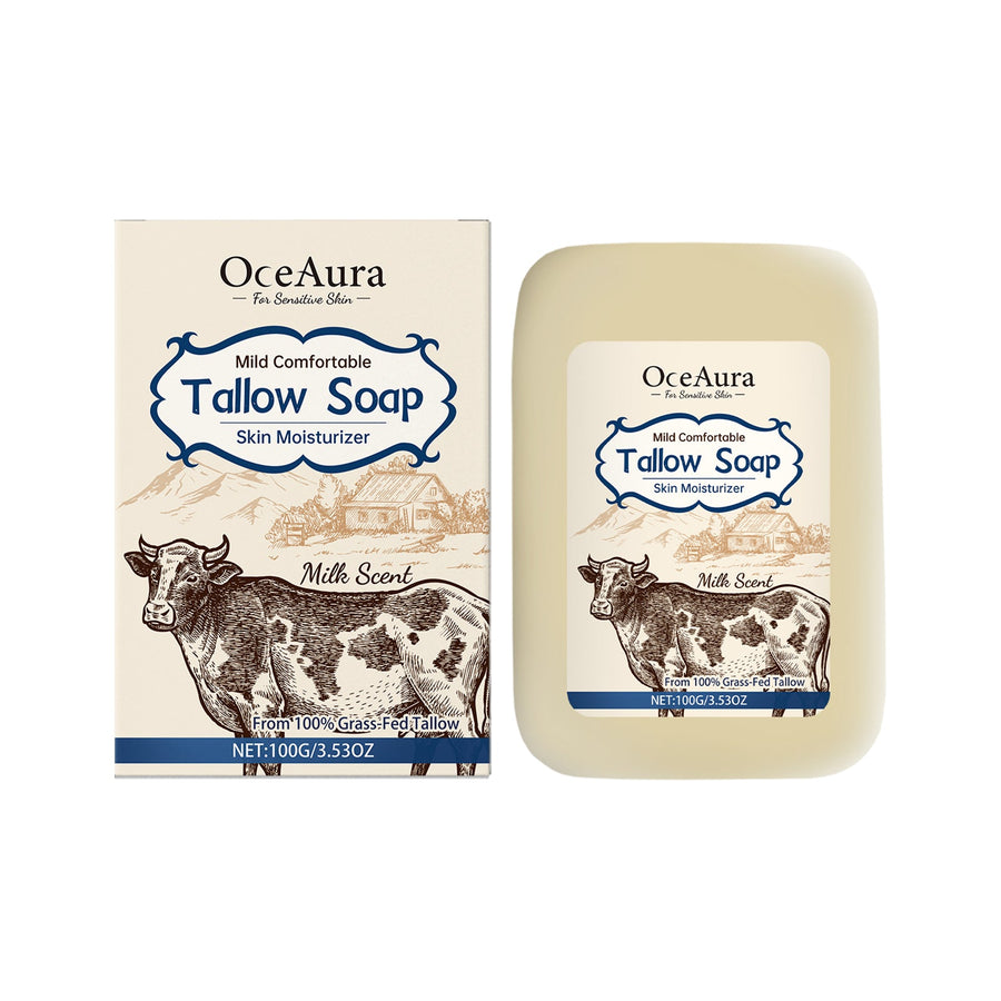 Tallow Soap Bar for Gentle, Soft, Comfortable Skin