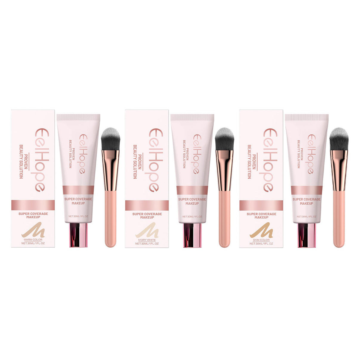 Liquid Concealer Foundation for Smooth, Bright Skin