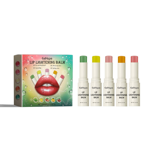 Lip Lightening Balm Five-Piece Tinted Moisture Care Set