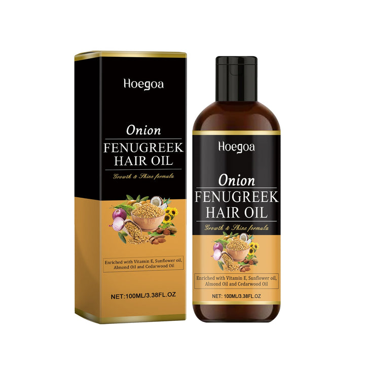 Onion Hair Oil for Dry Hair & Thicker-Looking Strands