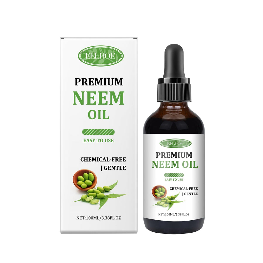 Neem Oil for Scalp, Skin & Nail Moisturizing Care