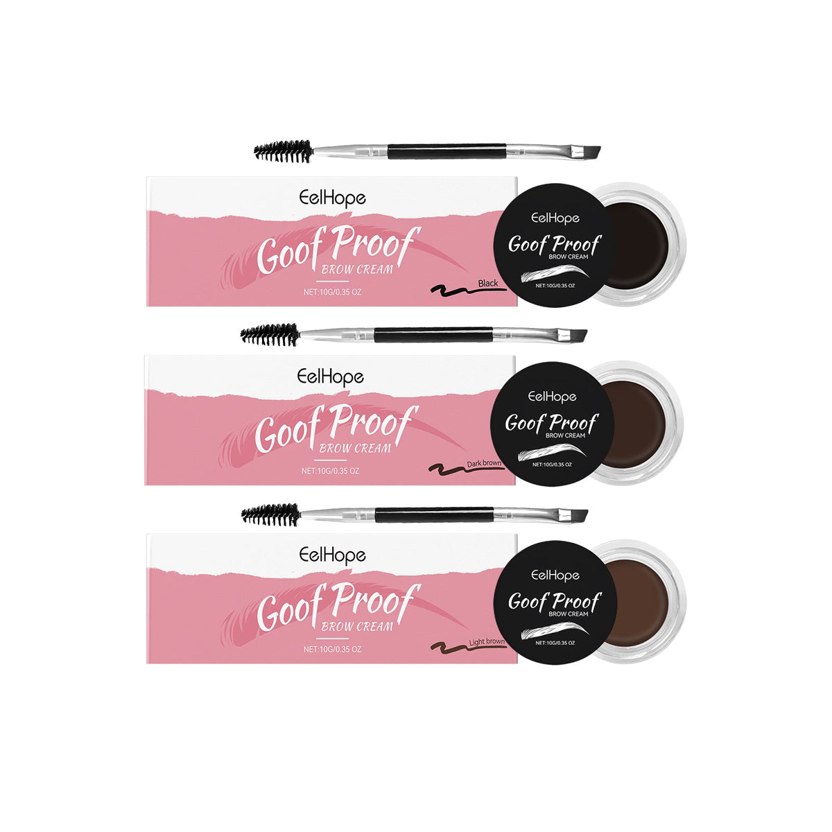 Eyebrow Cream — Waterproof, Smudge-Resistant Definition