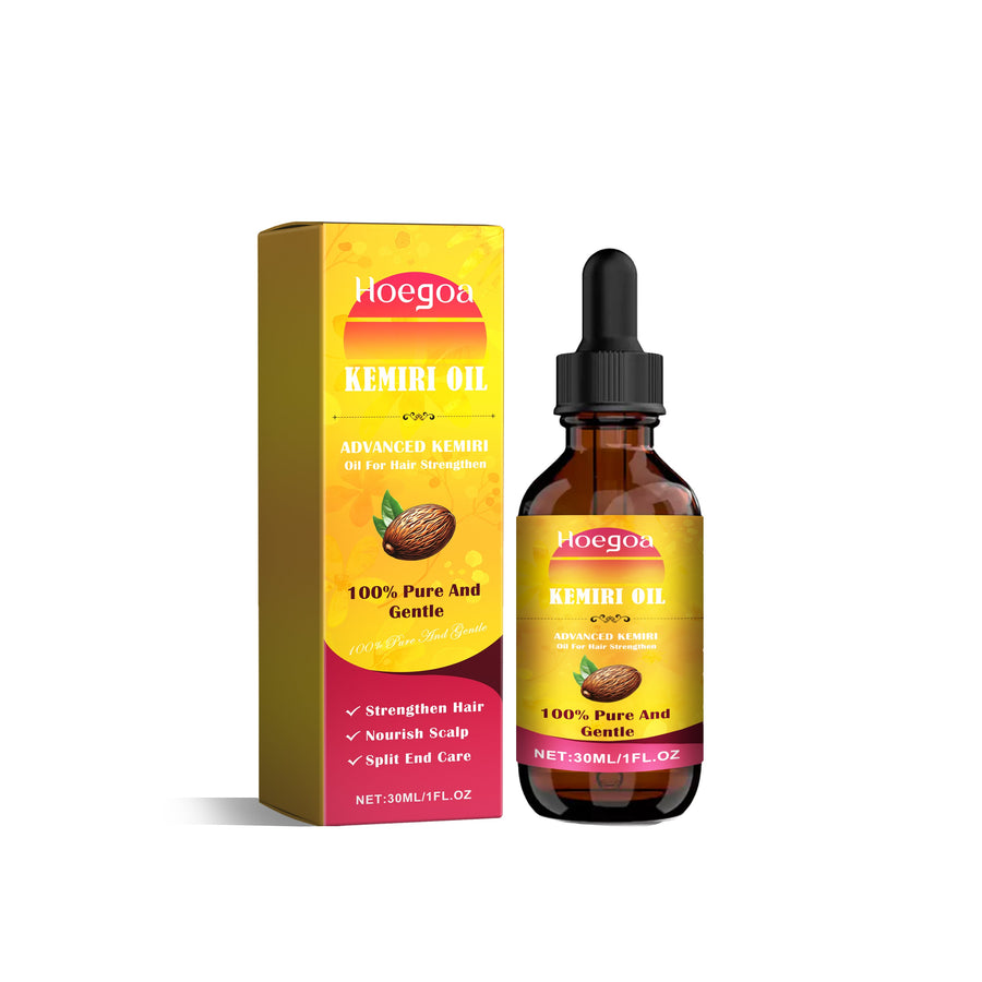 Kemiri Hair Oil for Smoother, Softer, Less Frizzy Hair