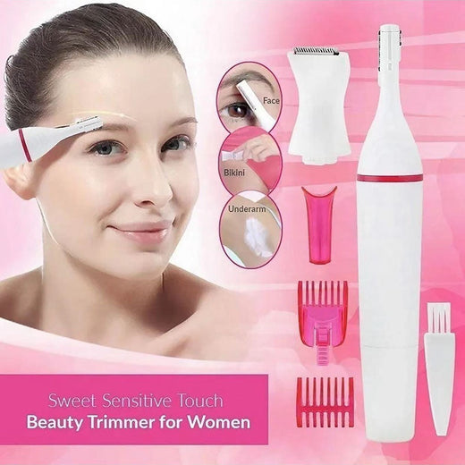 Women's Electric Eyebrow Trimmer — 5-in-1 Shaver & Groomer