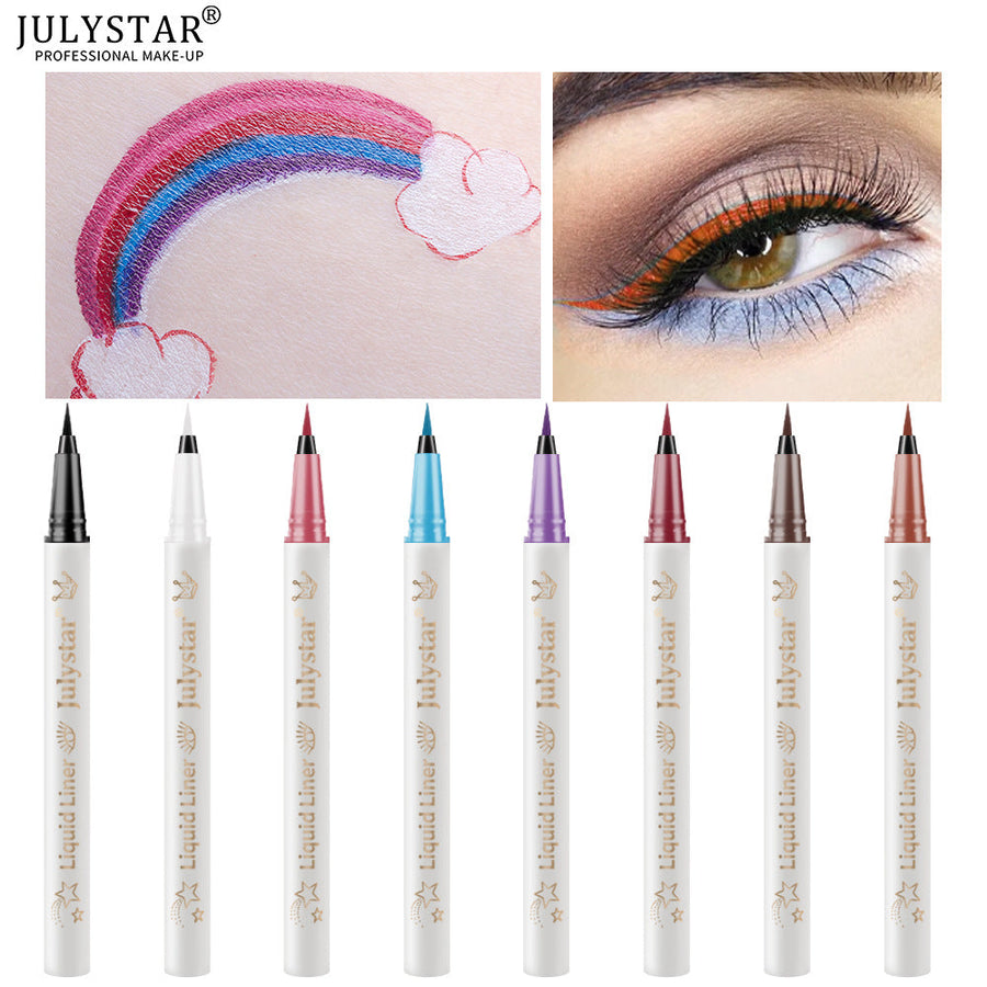 Fine Tip Colorful Liquid Eyeliner for Precise Looks