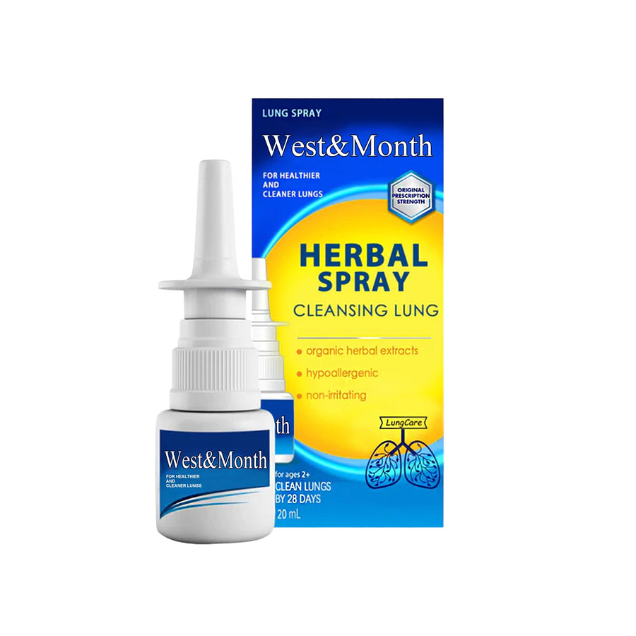 Organic Herbal Nasal Spray for Daily Congestion Relief
