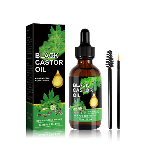 Black Castor Oil for Hair Growth, Lashes & Brows — 60ml