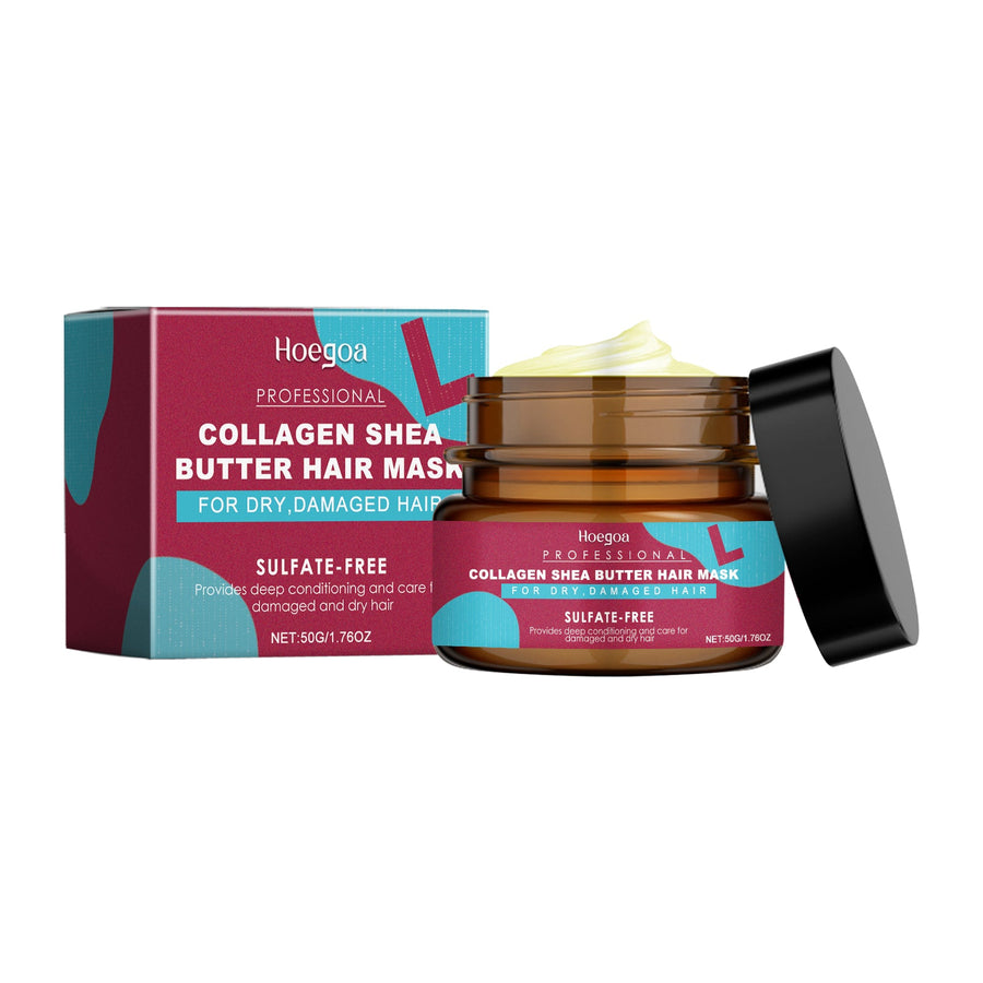 Keratin Hair Mask for Dry, Damaged Hair Shine Treatment
