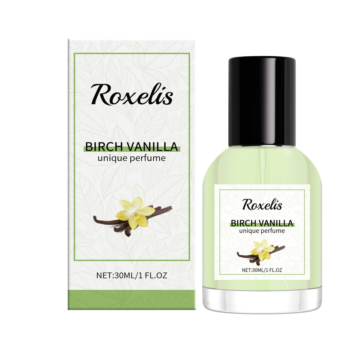 Birch Vanilla Perfume - Portable Light Fragrance for Her