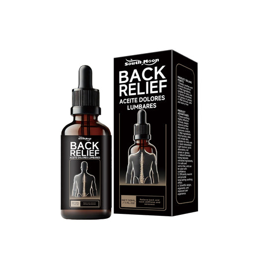 Back Pain Relief Massage Oil — Daily Soothing Essence