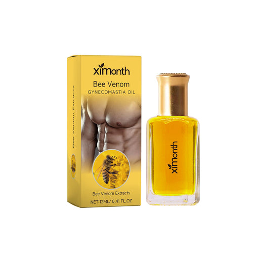 Bee Venom Men's Chest Firming Oil – Firmer, Lifted Appearance