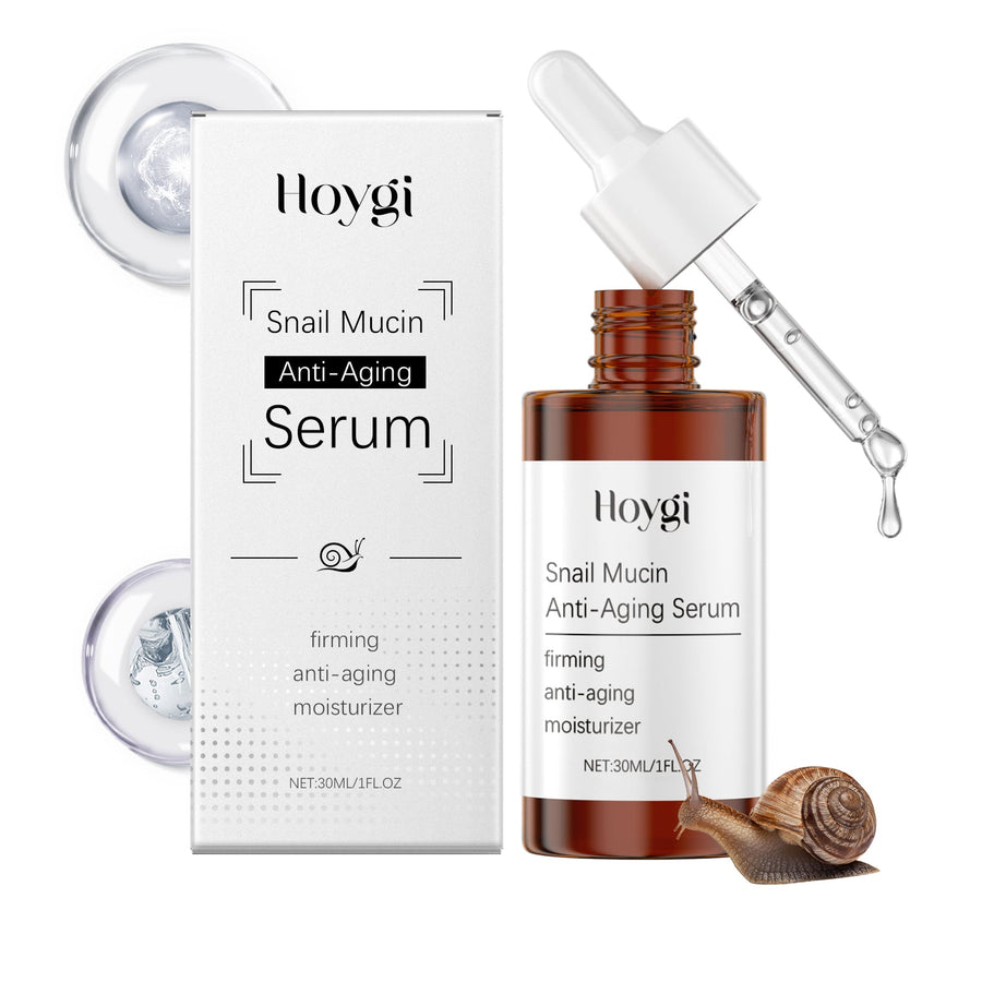 Snail Mucin Face Serum for Hydrated, Smooth-Looking Skin