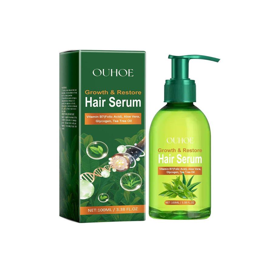 Tea Tree Hair Serum for Dry, Split Ends & Scalp Care
