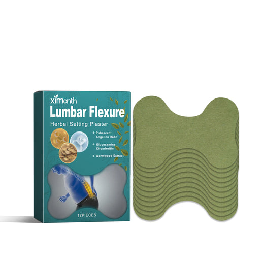 Herbal Lumbar Plaster – Contoured Lower Back Pain Relief,