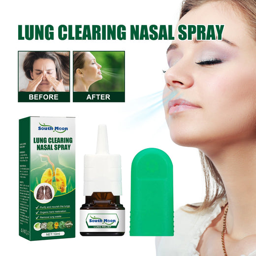 Lung Clearing Nasal Spray — Stops Snoring & Nasal Congestion